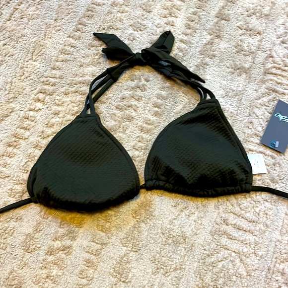Green bathing suit top - Picture 1 of 4
